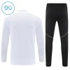 Juventus Trainings Sweatshirt Quarter-zip 2025-26 Witte - Kids